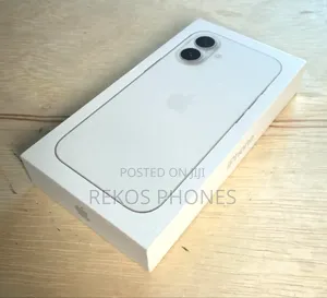 New Apple iPhone 16 256 GB White