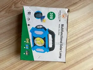 20w Multifunctional Solar Rechargeable Lamp – Model Ml-9709a