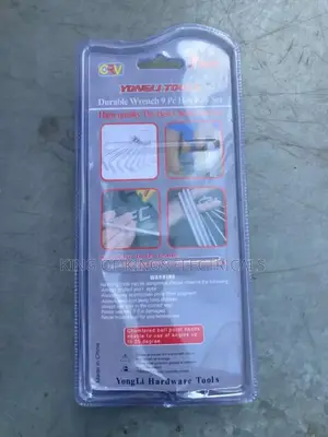 Full Set Allen Key (Hex Key)(Small Size) – 9 Pieces Cr-v Steel