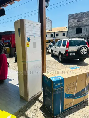 Low Noise Midea Standing (Tower) Ac R410a-Gas 3.5 Horsepower