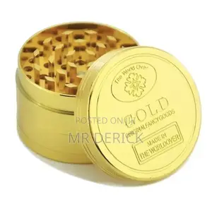 Golden Herbs Grinder 4 Parts Zinc Alloy 40mm Tobacco Crusher 1.57 Inch