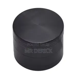 Black Mini 40mm 4 Layers Dry Herb Grinder or Crusher Metal Zinc Alloy