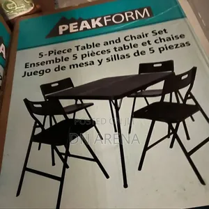 Peakform 5-Piece Table and Chair Set