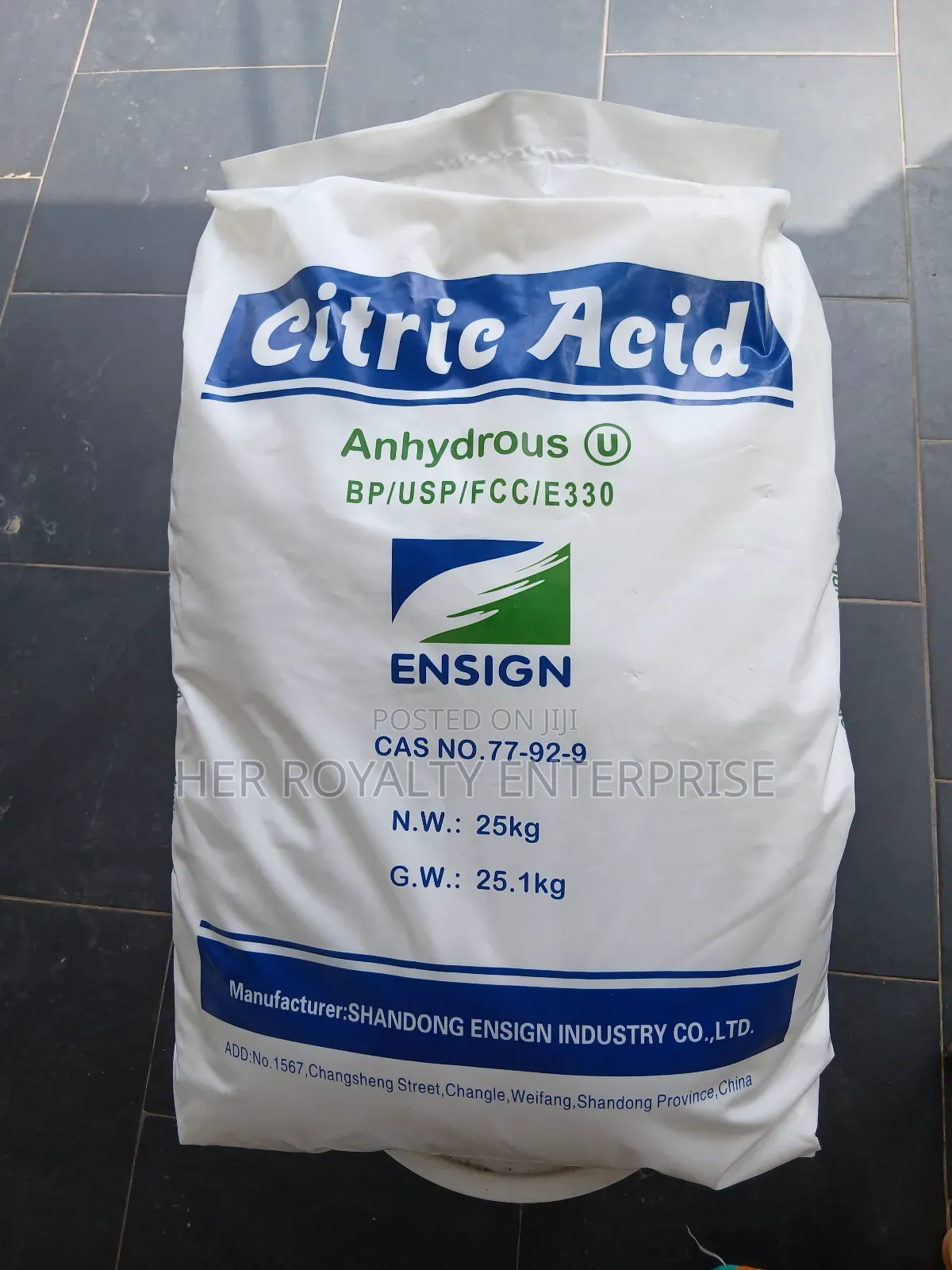 Citric Acid Anhydrous