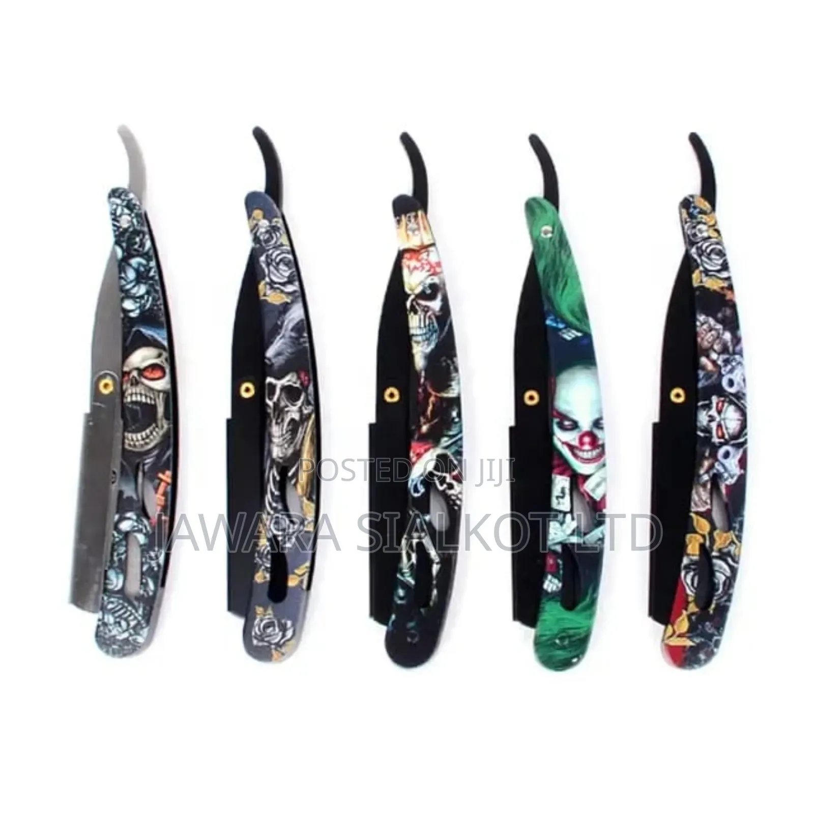 Barber Straight Shaving Razror Customize Handle Stainless Steel