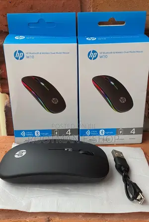 Ergonomic Handle Mouse With RGB Lights - Hp