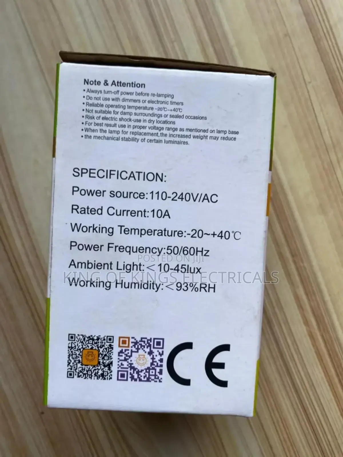 C Torch Outdoor Photocell Light Control –Automatic Day/Night Sensor