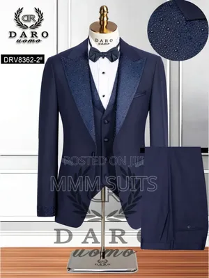 Quality 3-Piece Turkish Designer Men Suit for Wedding