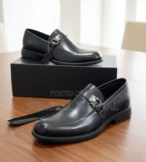 Clark’S Black & Brown Leather Men Shoe