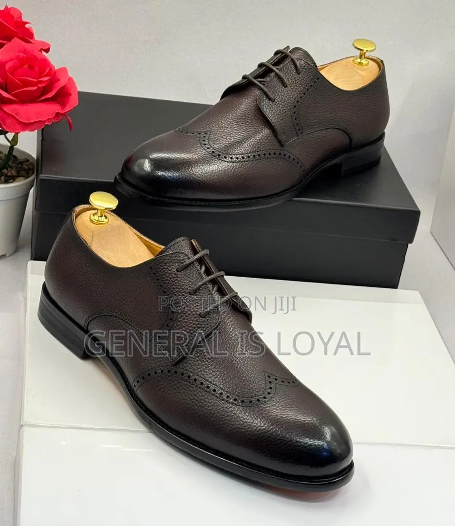 Pierre Cardin Coffee Lace Men’S Shoes