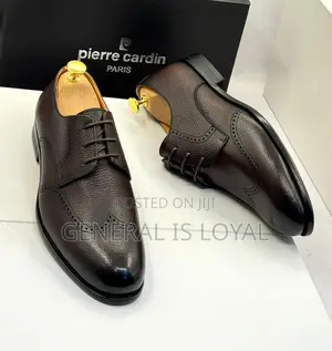 Pierre Cardin Coffee Lace Men’S Shoes