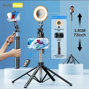 Selfieshow 72inch Extendable Tripod
