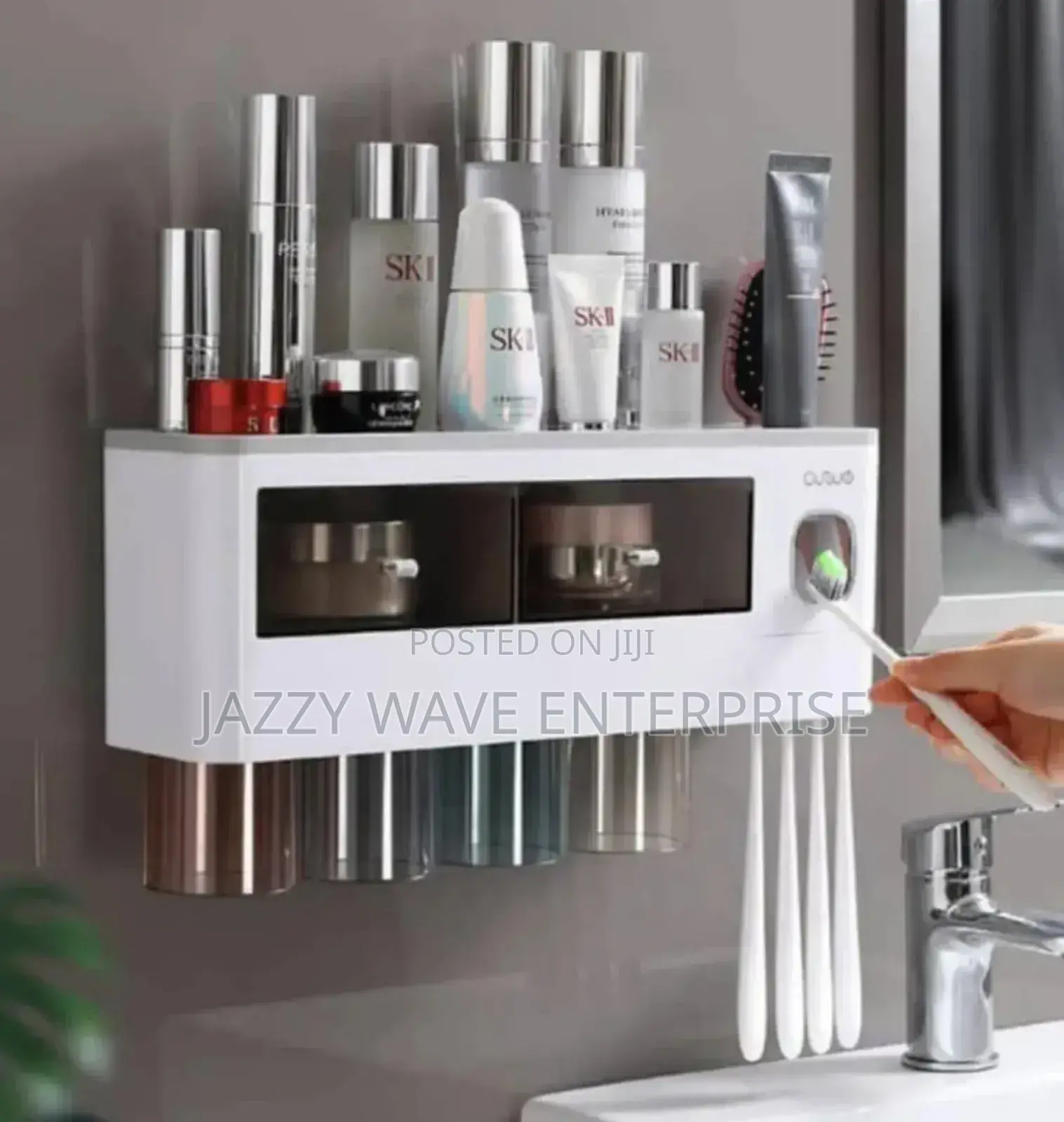 Tooth Brush Paste Holder