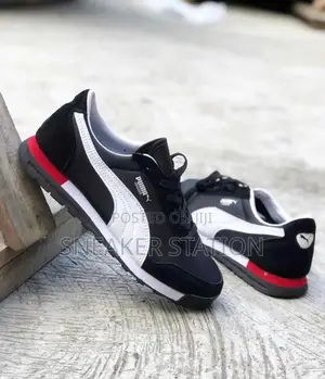 Puma Joggers Black/White Sneaker