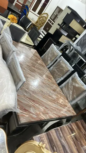 Marble Dining Set 6 Chairs Ghd2ig