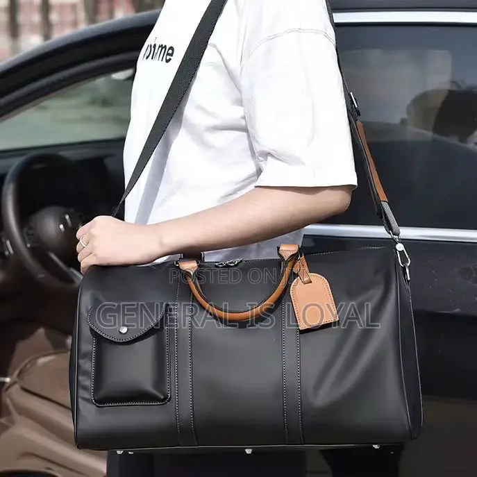 Leather Duffel Bag