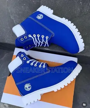 Timberland Boot Blue/White