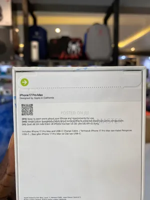 New Apple iPhone 17 Pro Max 256 GB Blue