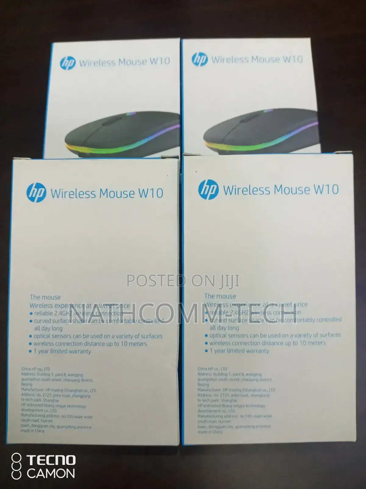 Wireless Mouse Pad W10