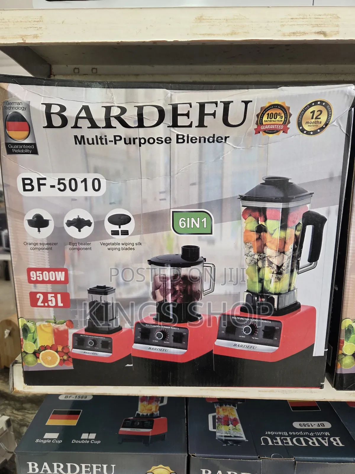 Industrial Blender 6in1