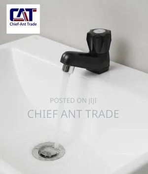 PVC Basin Faucet Black