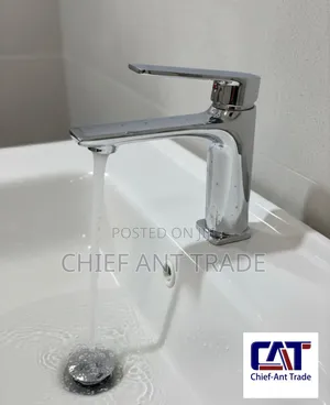 Silver Chrome Faucet Tap 90°