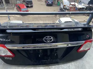 Toyota Corolla 2012 Back Boot