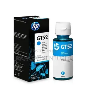 Hp Gt52 Cyan Original Ink Bottle (M0h54ae)
