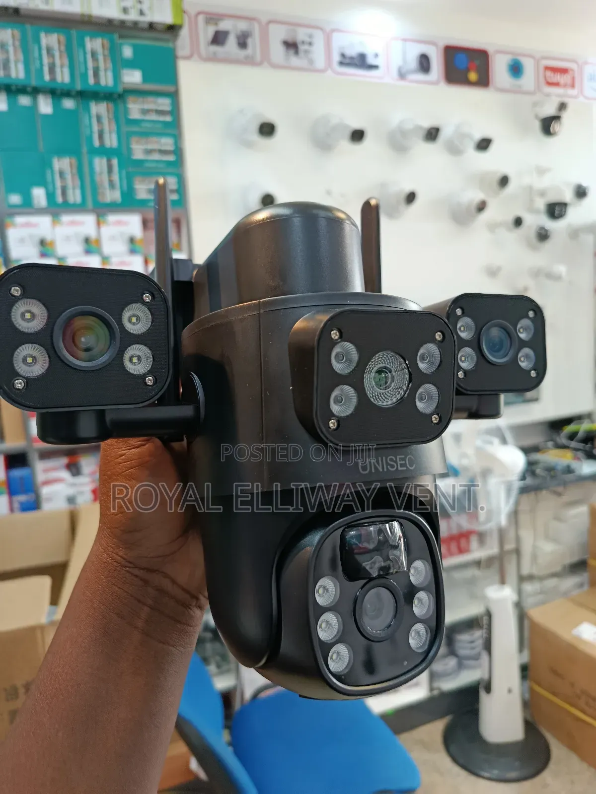 4 Lens Solar Camera