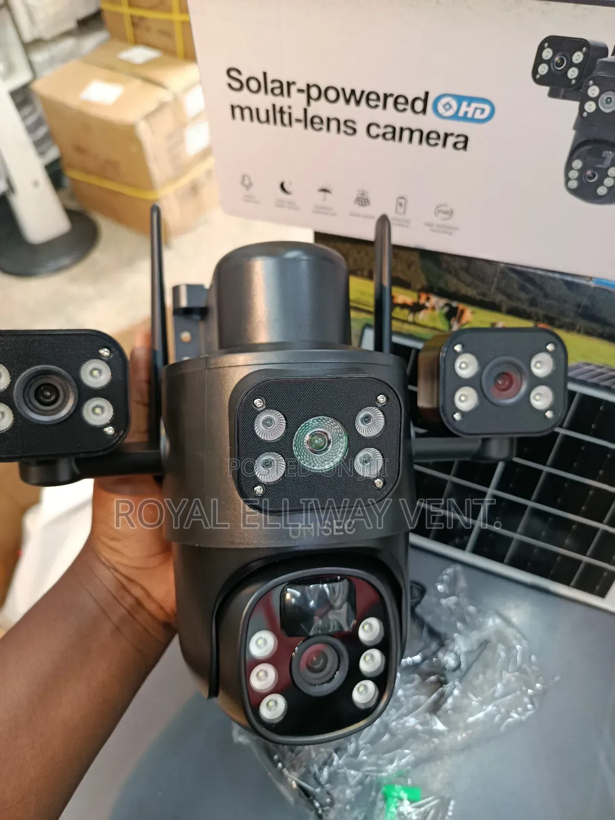 4 Lens Solar Camera