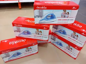 Ironease Decakila 1200w Dry Iron Travel Iron