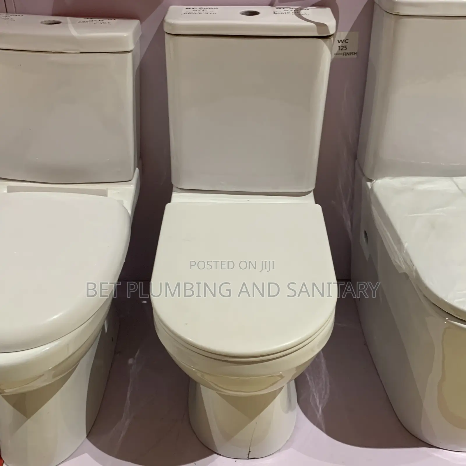 Imported Frencia Slim Tank Water Closet_complete Soft Close Wc