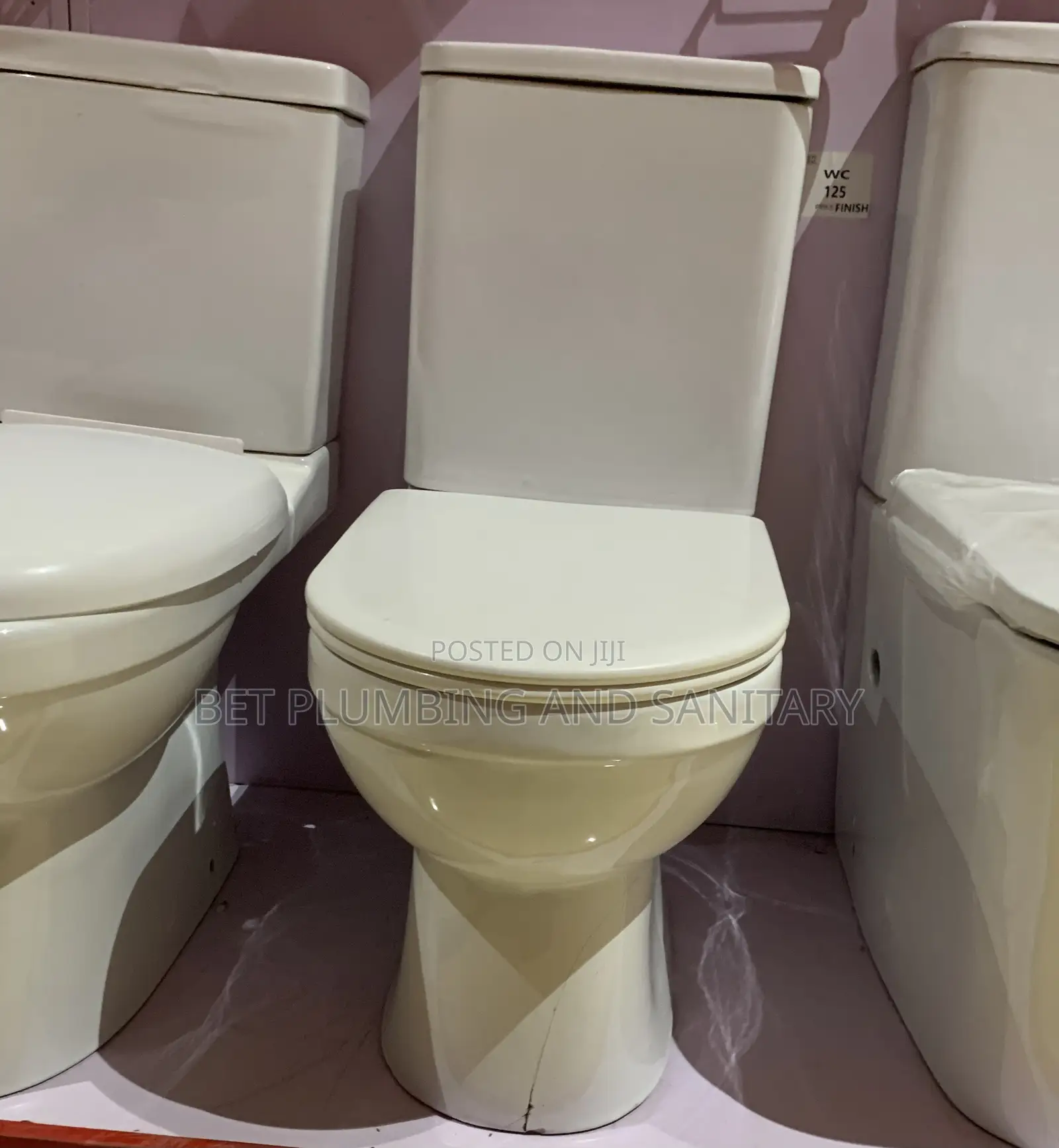 Imported Frencia Slim Tank Water Closet_complete Soft Close Wc
