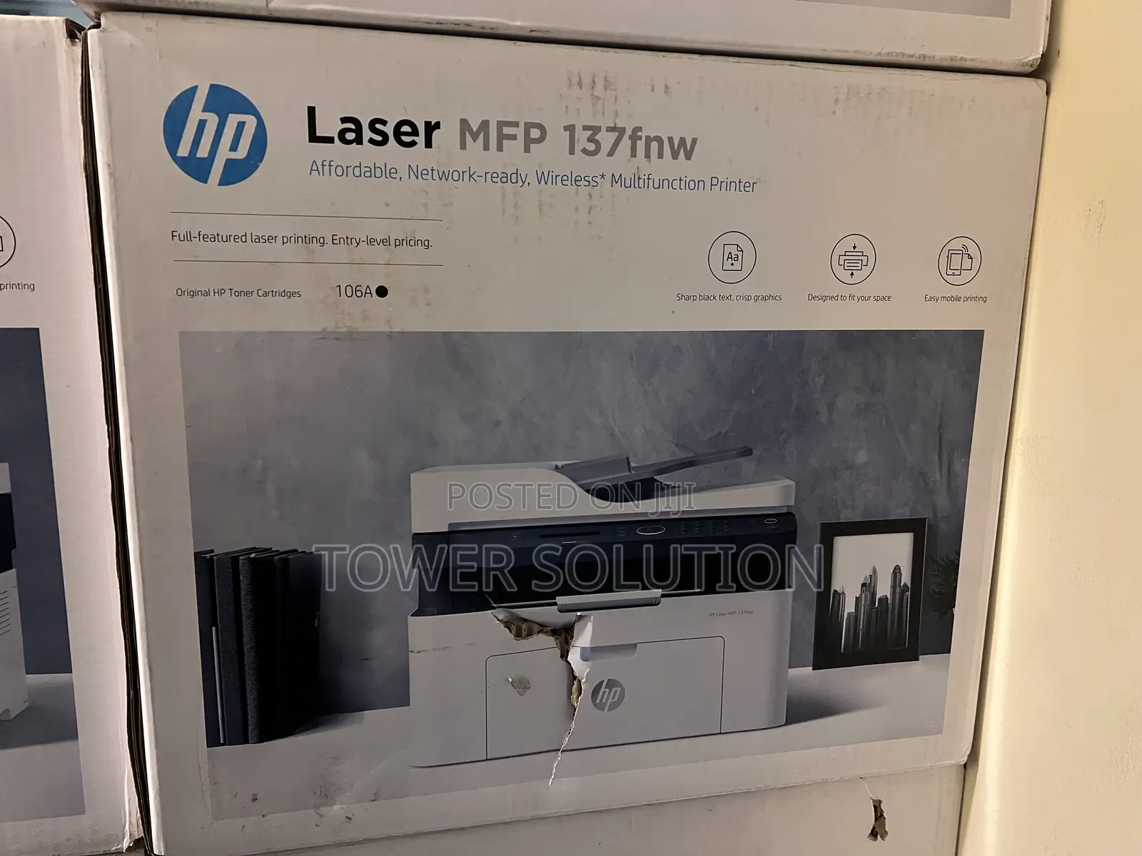 Hp Laser Mfp 137fnw Printer