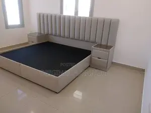 Over Size King Size Bed Frame With Side Drawers
