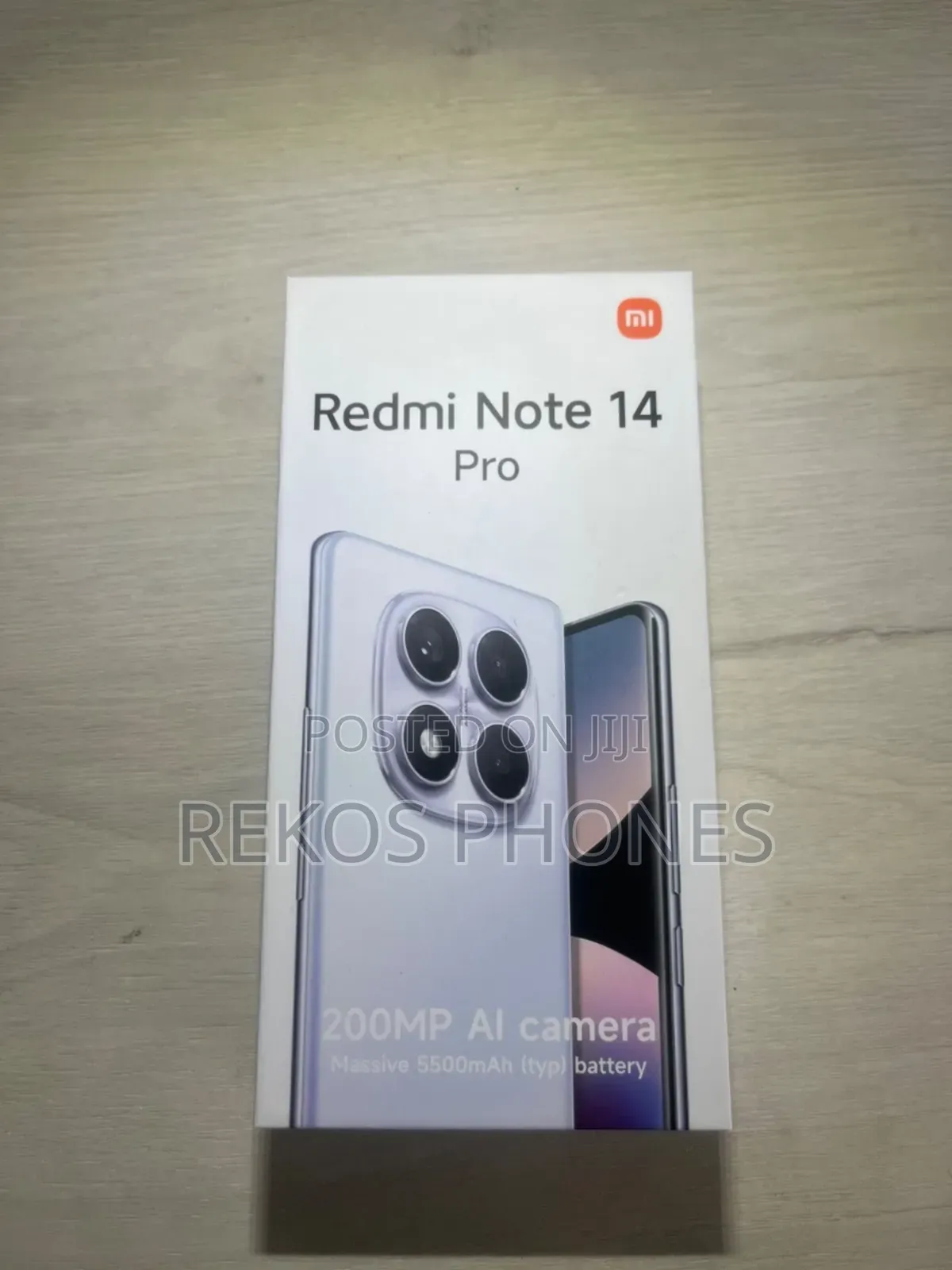 New Xiaomi Redmi Note 14 Pro 256 GB Black