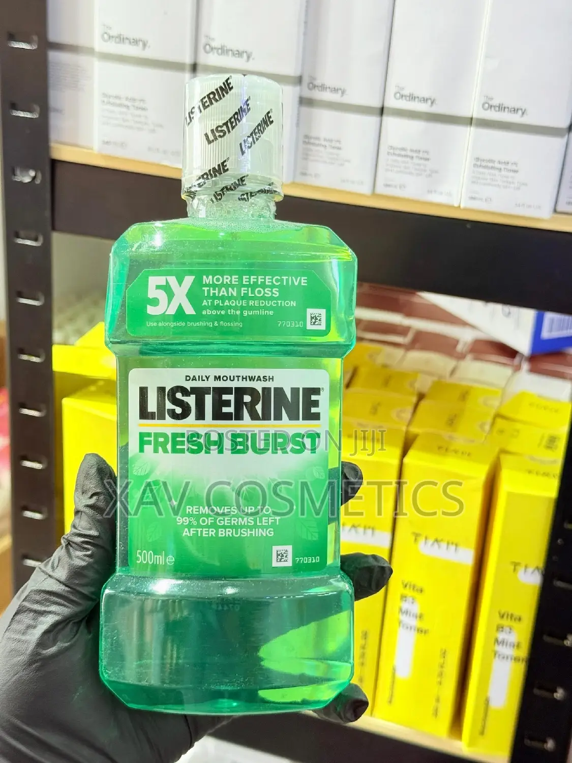 Listerine Fresh Burst Mouthwash 500ml