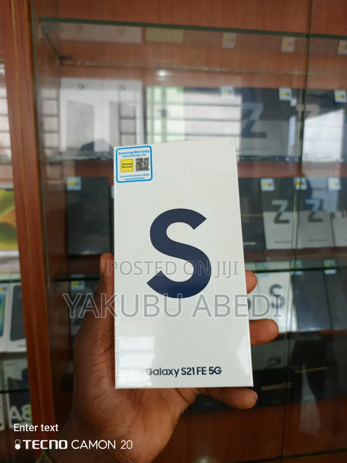 New Samsung Galaxy S21 FE 5G 128 GB Black