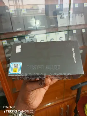New Samsung Galaxy Note 20 Ultra 5G 128 GB Black
