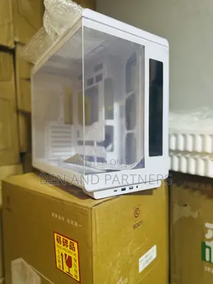 Seoyi Atx Pc Case With Ips Display, Type-c & Support Back Connect