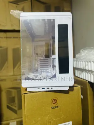 Seoyi Atx Pc Case With Ips Display, Type-c & Support Back Connect