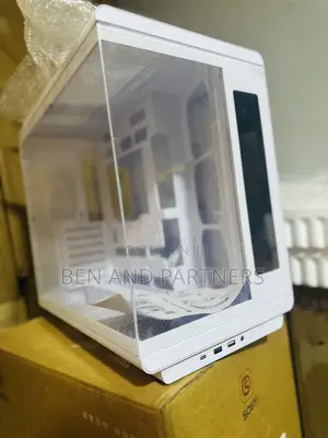 Seoyi Atx Pc Case With Ips Display, Type-c & Support Back Connect
