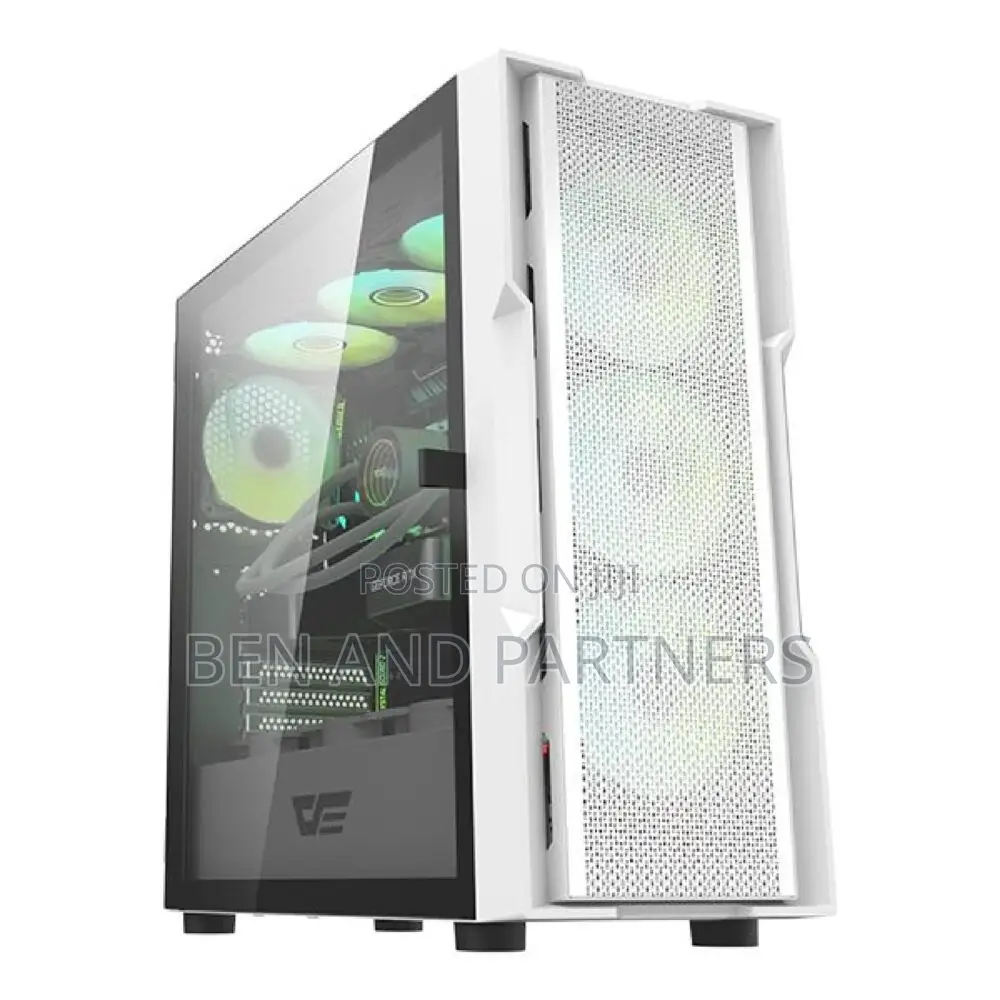 Darkflash Dk431 Atx Case With 4-argb Fans