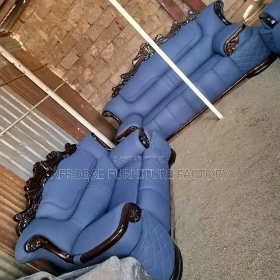 Royal Rare Sofa Blue Design Full Set