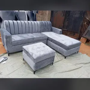 Quality Minimalist L - Shaped Sofa Set