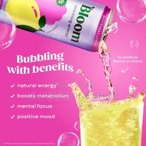 Bloom Nutrition Sparkling Energy Drink