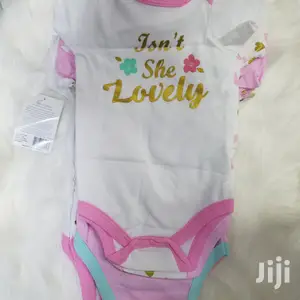 Unique and Classic Baby Body Suit 5in1 for Baby Girls
