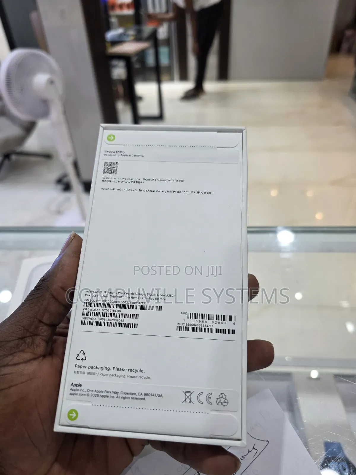New Apple iPhone 17 Pro 512 GB Orange