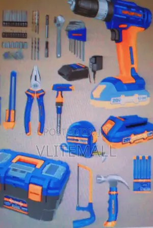Wadfow 119 Pieces Tool Set - Wdt1b119