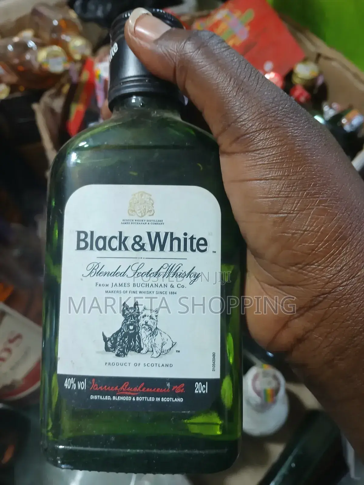 Black &White Whiskey 20cl